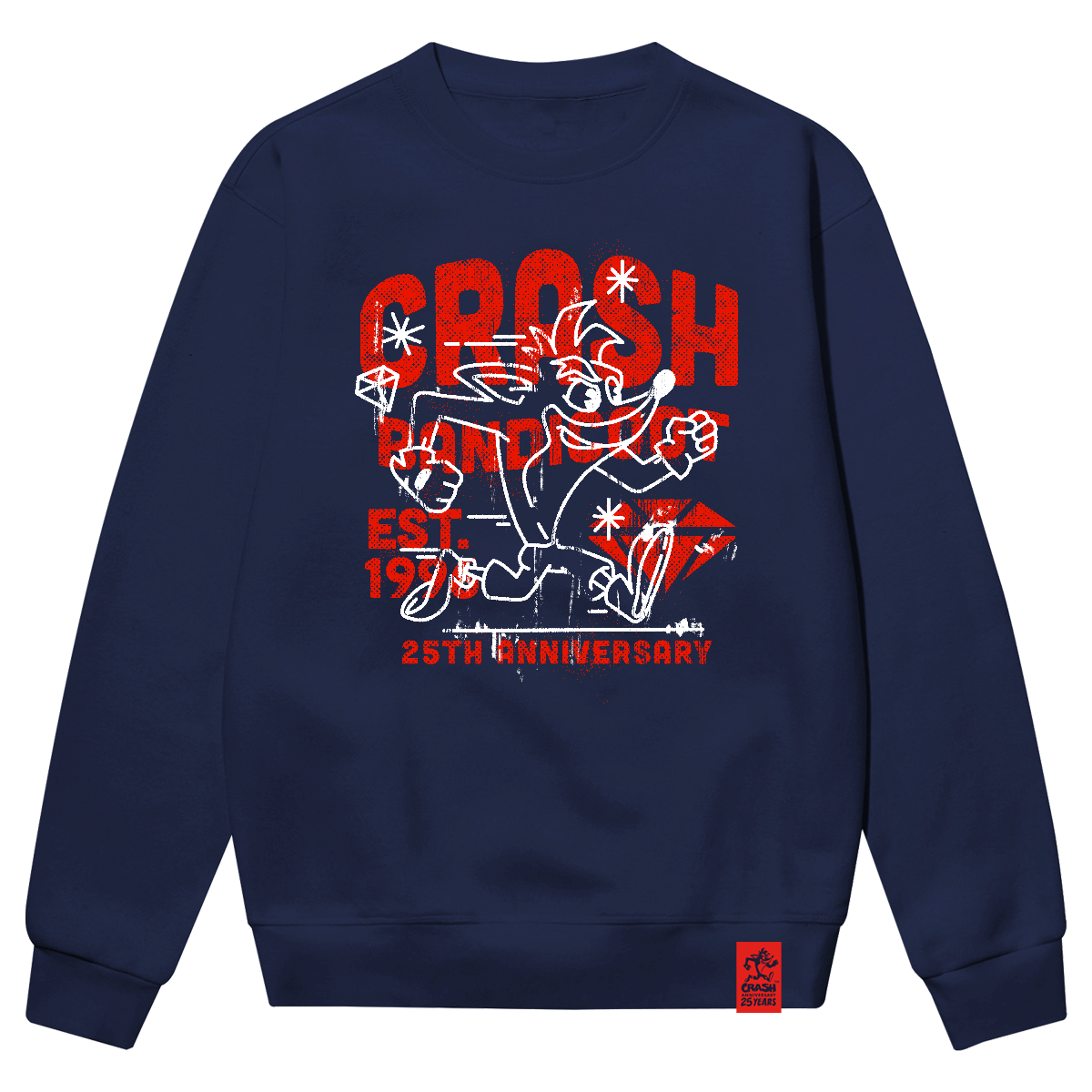 Crash 25th Anniversary Sweatshirt