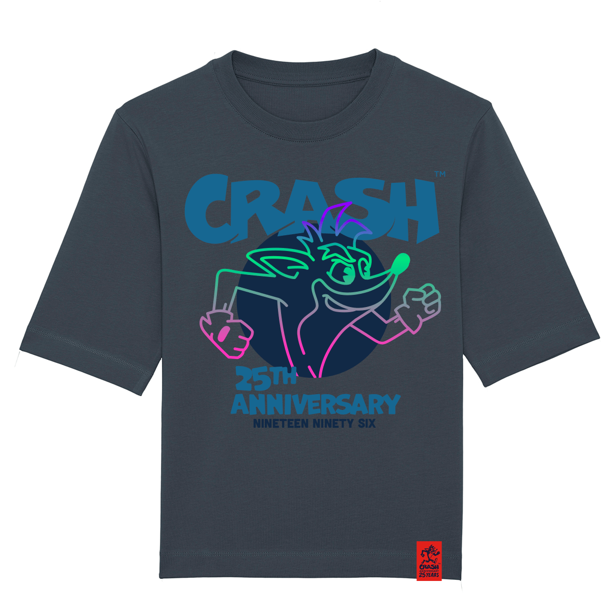 Crash Bandicoot 25th Anniversary Boyfriend Style Shirt