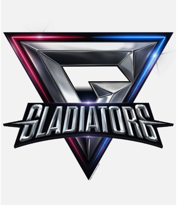 Gladiators Logo Official Women's Fitted T-shirt