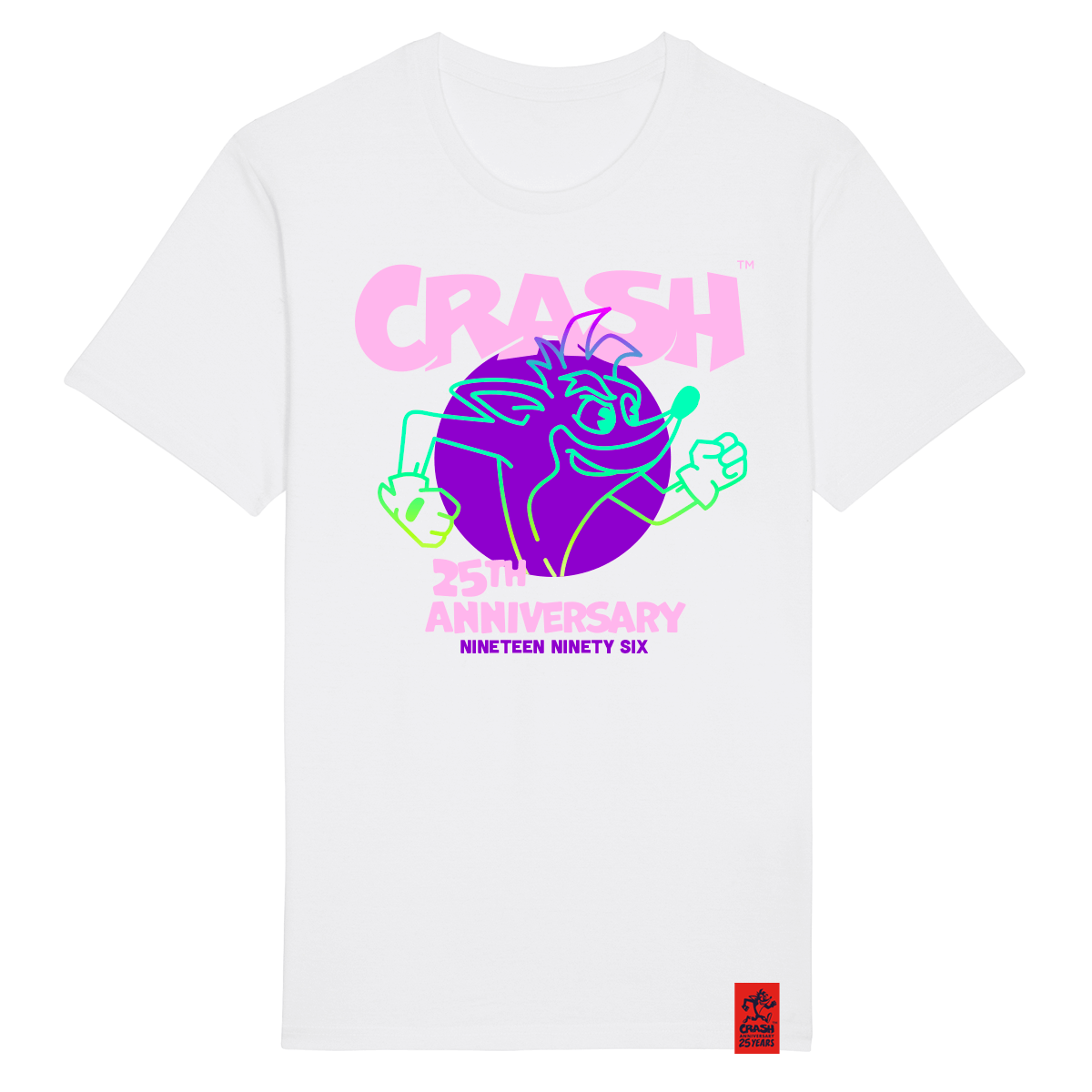 Crash Bandicoot 1996 Anniversary Shirt