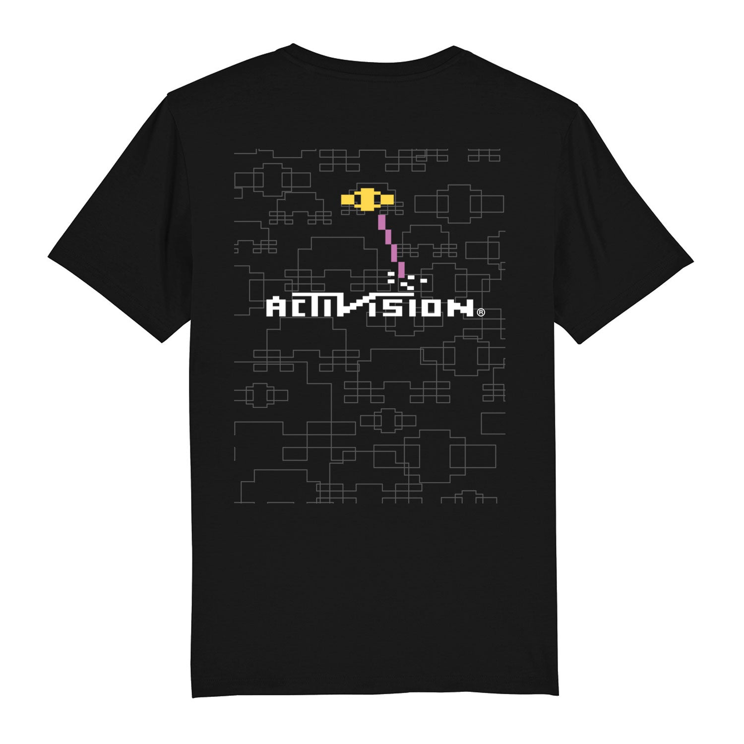 Activision Laser Blaster Men's T-shirt, Black Unisex Fit