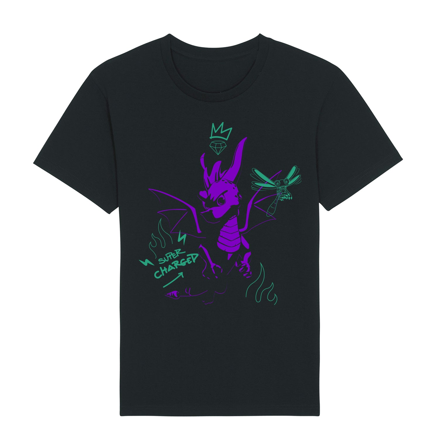 Spyro Stone Hill Unisex T-Shirt, Casual Fit Crew Neck