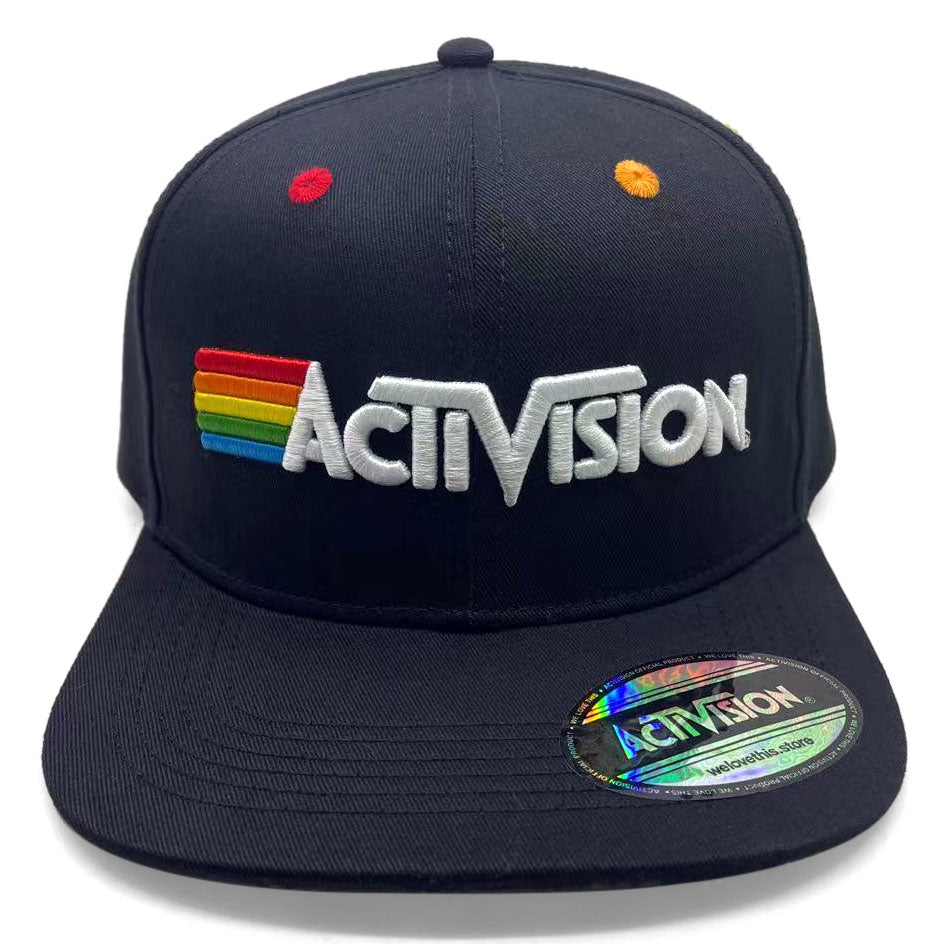 Activision Cap with Rainbow Details and High Stitched Artwork