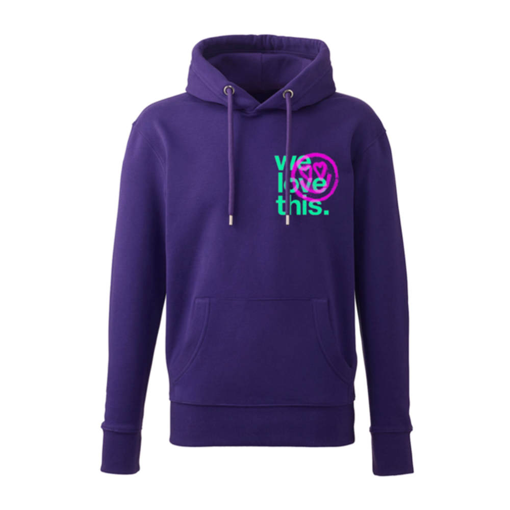 we love this! unity purple hoodie